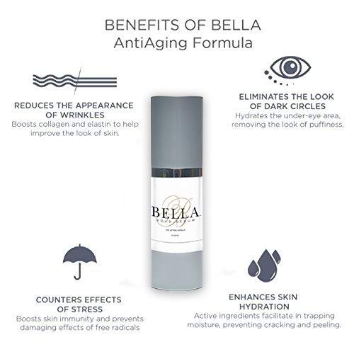 Bella Gold Breakthrough Anti Aging Serum- Best Natural Repair Under Eye Treatment Serum -Minimize Fine Lines and Wrinkles -Fight Signs of Aging